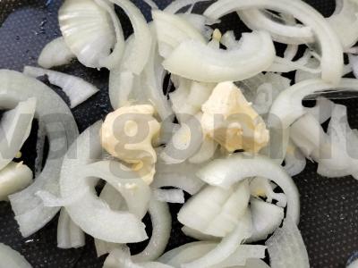 Befstroganovas su švelniu padažu Žingsnis 3