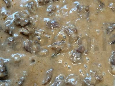 Befstroganovas su švelniu padažu Žingsnis 8