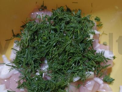 Vištienos filė pomidorų pasta su krapais Žingsnis 5