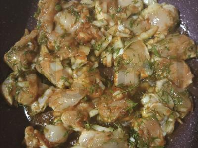 Vištienos filė pomidorų pasta su krapais Žingsnis 7