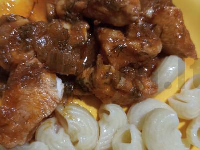 Vištienos filė pomidorų pasta su krapais pagrindine nuotrauka