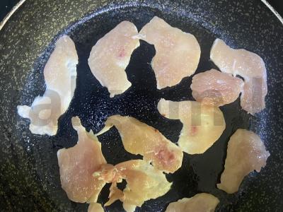 Namų salotas „Cezaris su rukola“ Žingsnis 2