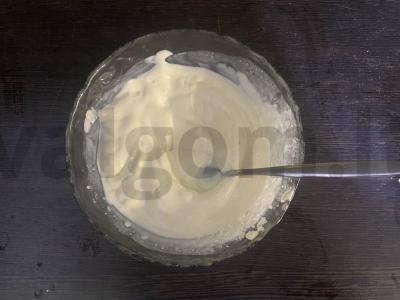 Namų salotas „Cezaris su rukola“ Žingsnis 5