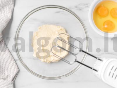 Kavos keksiukas Žingsnis 1