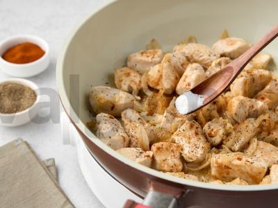 Bulgarų kalbos kalakutienos troškinys Žingsnis 4