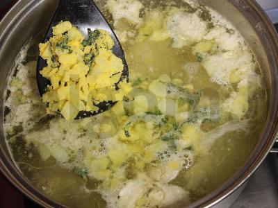 Gruziniškas sriuba „Čihirtma“ Žingsnis 12