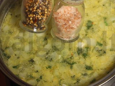 Gruziniškas sriuba „Čihirtma“ Žingsnis 13