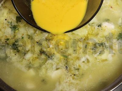 Gruziniškas sriuba „Čihirtma“ Žingsnis 14