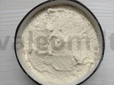 Varškės apkepas su migdolų žiedlapiais Žingsnis 8