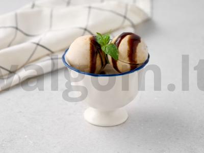 Varškės-bananų ledai pagrindine nuotrauka