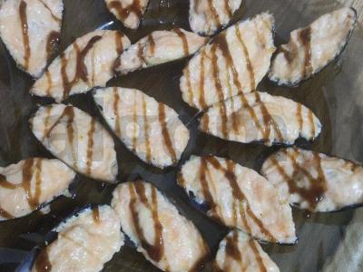 Midijos, keptos po sūrio padažu Žingsnis 4