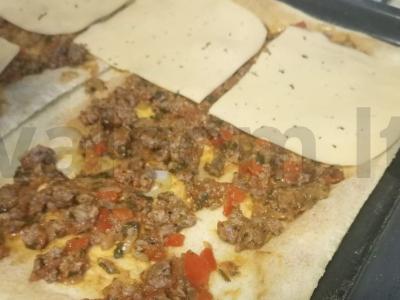 Namų pica su faršu Žingsnis 5