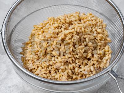 Perlinė košė vandenyje be mirkymo Žingsnis 2