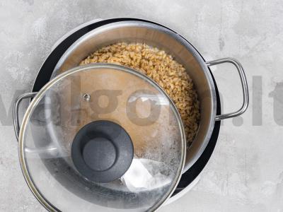 Perlinė košė vandenyje be mirkymo Žingsnis 5