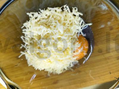 Karbonaara su rūkytais produktais Žingsnis 4