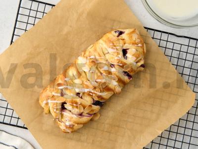 Šviesi pyragaitis su mėlynėmis Žingsnis 9