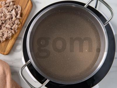 Žirnių sriuba su kiauliena Žingsnis 2