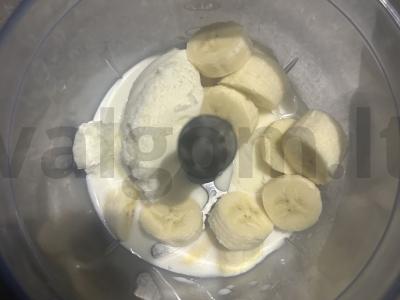Pieninis bananų kokteilis Žingsnis 3