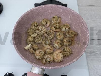 Krevetėmis užpildytos tartaletės Žingsnis 3