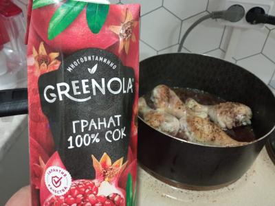 Vištienos blauzdelės, kepamos granatų sultyse Žingsnis 3