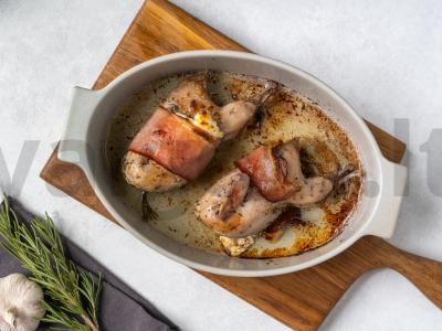Kiaulienos šoninė su perpelėmis Žingsnis 4