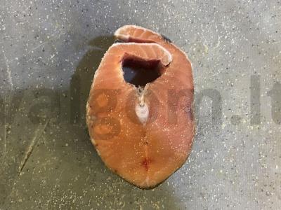 Lašiša po sūrio pagalve Žingsnis 1