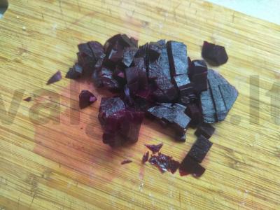 Salotos su burokėliais ir alyvuogėmis Žingsnis 1