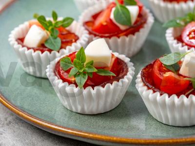 Caprese su salsichon Žingsnis 3