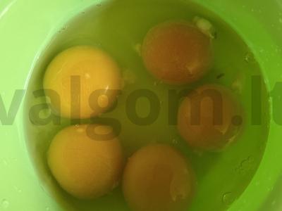 Omletas su sūriu „Karališkas“ Žingsnis 3