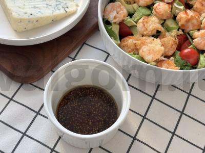 Salotos su krevetėmis ir dorblu sūriu Žingsnis 7