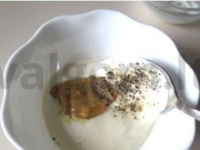 Kopūstų salotas su džiovintais abrikosais Žingsnis 5