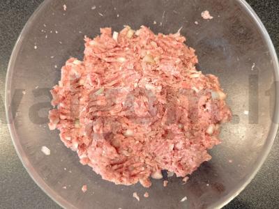 Namų samsa iš sluoksniuoto tešlos Žingsnis 2