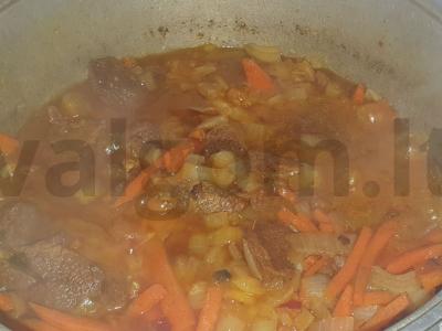 Plovas su veršiena Žingsnis 7