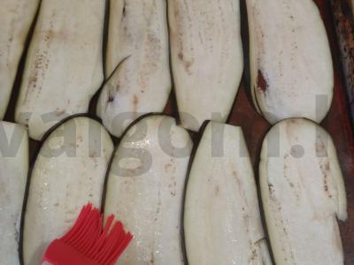 Baklažanų ritinėliai su graikiniais riešutais Žingsnis 9