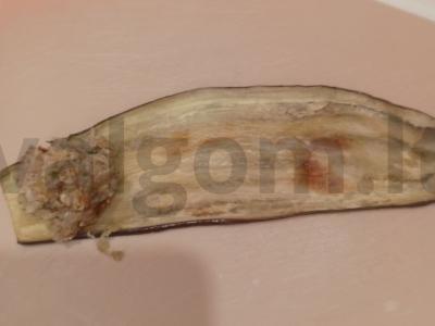 Baklažanų ritinėliai su graikiniais riešutais Žingsnis 10