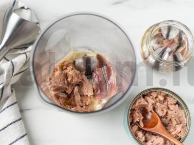 Tonnato padažas su daržovėmis Žingsnis 3