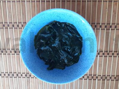 Ryžiai su vištienos kiaušiniu, wakame ir chuka Žingsnis 3