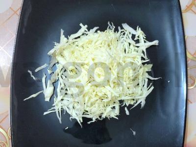 Sultingas salotas „Daržovių fantazija“ Žingsnis 1