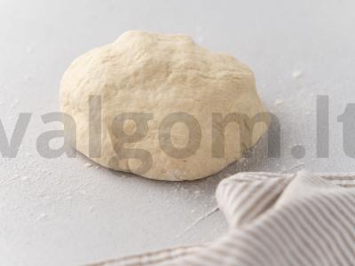 Kefyro ir žolelių paplotėliai Žingsnis 3