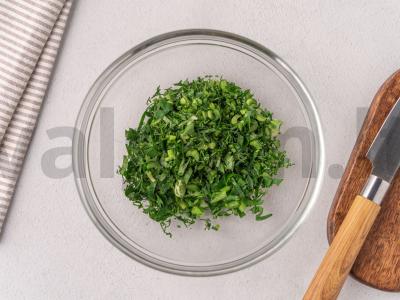 Kefyro ir žolelių paplotėliai Žingsnis 5