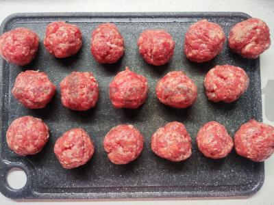Sūrio sriuba su meatballs Žingsnis 6