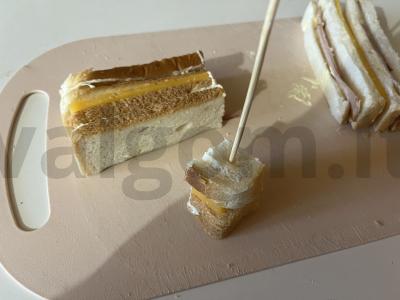 Užkandis ant iešmelių „Pasakų sumuštiniai“ Žingsnis 11