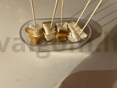 Užkandis ant iešmelių „Pasakų sumuštiniai“ Žingsnis 12