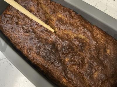 Bananų keksiukas su migdolų miltais Žingsnis 8