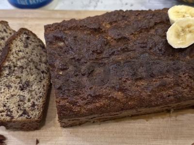 Bananų keksiukas su migdolų miltais pagrindine nuotrauka