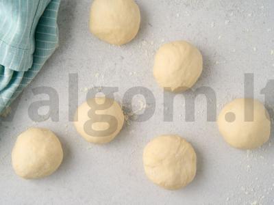 Kūtabai su sūriu ant keptuvės Žingsnis 7