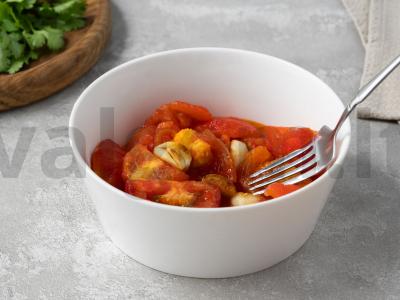 Pomidorų ir kalendros čatnis Žingsnis 5