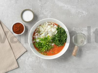 Pomidorų ir kalendros čatnis Žingsnis 7