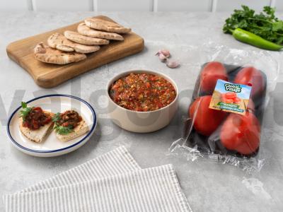 Pomidorų ir kalendros čatnis pagrindine nuotrauka