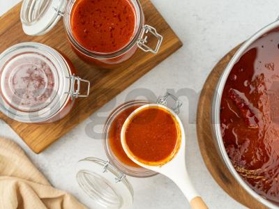 Pomidorų padažas su kalendra Žingsnis 5